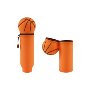 Estuche de Silicona Basketball Sport – Estuche escolar para lápices – iTotal – Organizador resistente para uso diario