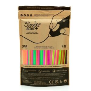 3Doodler Start+ Recambios Filamentos – Pack de filamentos ecológicos para lápiz 3D – 3Doodler – Compatibles con Start y Start+