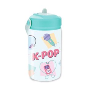 Botella Tritan 350 ml Mint K-Pop – Botella reutilizable colección K-Pop – Lovely Story