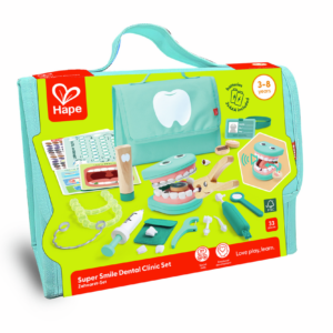 Clínica Dental Super Smile – Juego simbólico de dentista educativo – Cuidado de la salud bucal desde 3 años