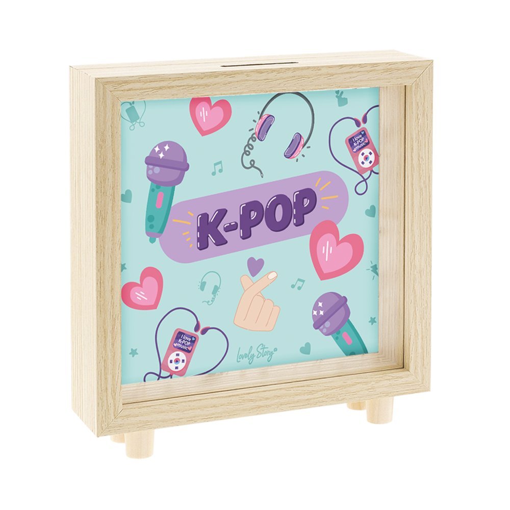 Hucha Mint K-Pop – Hucha decorativa colección K-Pop – Lovely Story Hucha Mint K-Pop – Hucha decorativa colección K-Pop – Lovely Story