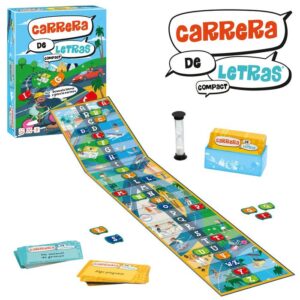 Juego carrera de letras compact