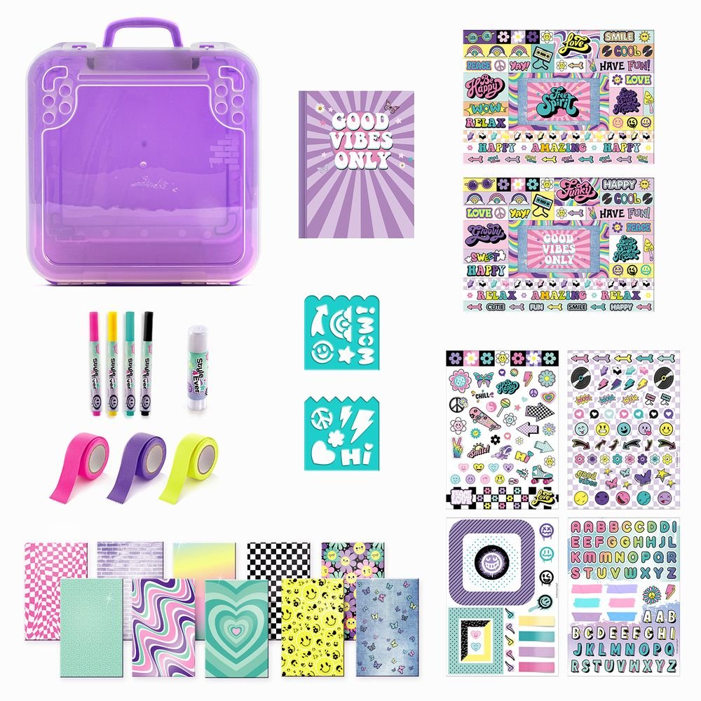 Maletín Accesorios de Decoración Scrapbooking con Diario – Set creativo de manualidades – Canal Toys – A partir de 6 años 3 Maletín Accesorios de Decoración Scrapbooking con Diario – Set creativo de manualidades – Canal Toys – A partir de 6 años
