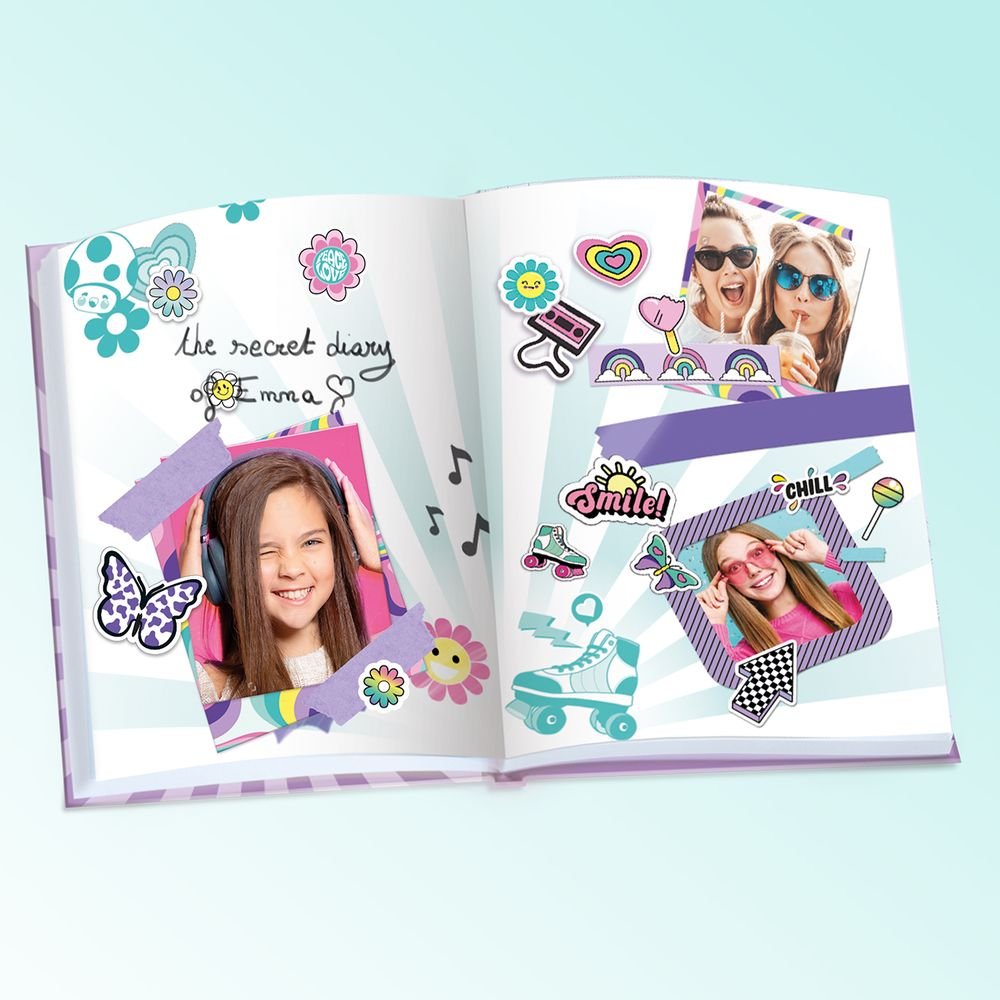 Maletín Accesorios de Decoración Scrapbooking con Diario – Set creativo de manualidades – Canal Toys – A partir de 6 años 6 Maletín Accesorios de Decoración Scrapbooking con Diario – Set creativo de manualidades – Canal Toys – A partir de 6 años