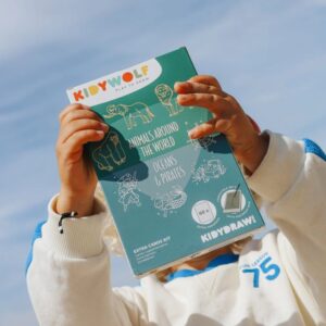 Plantillas KidyDraw Mini Animales del Mundo, Piratas y Océanos – Plantillas de calco para KidyDraw Mini – KIDYWOLF – Creatividad desde 4 años