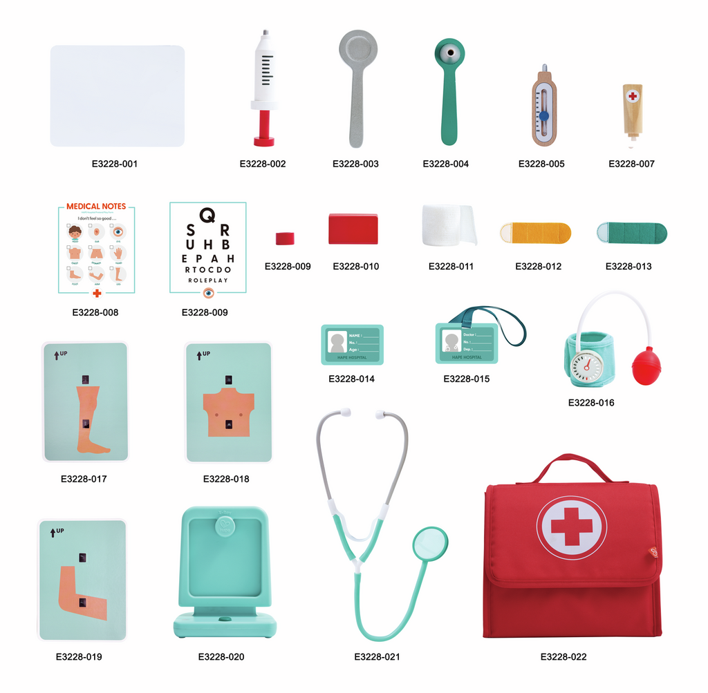 Set Médico del Pequeño Doctor – Juego simbólico de medicina con rayos X – Desarrollo emocional y social desde 3 años 3 Set Médico del Pequeño Doctor – Juego simbólico de medicina con rayos X – Desarrollo emocional y social desde 3 años