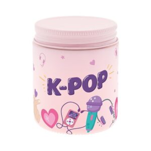 Vela Aromática Pink K-Pop – Vela decorativa perfumada – Lovely Story