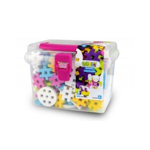 Bloques de Construcción Meli Basic Constructor Pastel Travel Box 250 piezas – Juego de construcción portátil – Meli – Creatividad y aprendizaje STEM