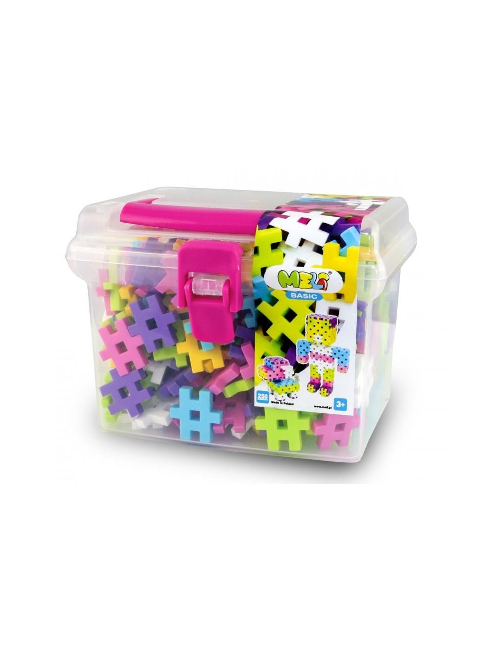 Bloques de Construcción Meli Basic Pastel Travel Box 250 piezas – Juego de construcción portátil – Meli – Creatividad y aprendizaje desde edades tempranas Bloques de Construcción Meli Basic Pastel Travel Box 250 piezas – Juego de construcción portátil – Meli – Creatividad y aprendizaje desde edades tempranas