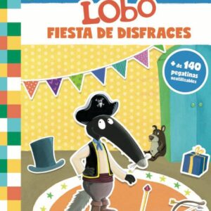 Mis primeras pegatinas - Lobo - Fiesta de disfraces