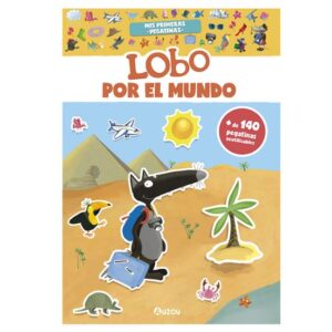 Mis primeras pegatinas - Lobo por el mundo