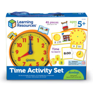Time Activity Set – Set educativo para aprender la hora – Learning Resources – Aprendizaje del tiempo desde 5 años