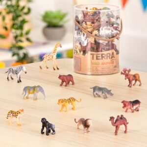 60 Animales Salvajes – Figuras mini – Safari – +3 años