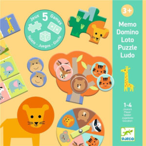 Animales Salvajes – Juegos educativos – Djeco – +3 años