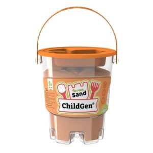 Arena mágica 500 g – Arena cinética natural – ChildGen – Juego sensorial y calma desde 3 años