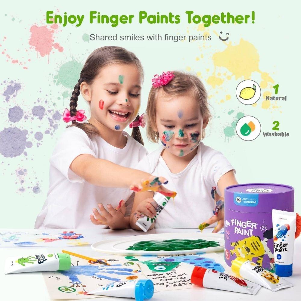 Bote pintura de dedos (12 ud.) – Pintura sensorial lavable – Jarmelo – Desde 2 años 4 Bote pintura de dedos (12 ud.) – Pintura sensorial lavable – Jarmelo – Desde 2 años