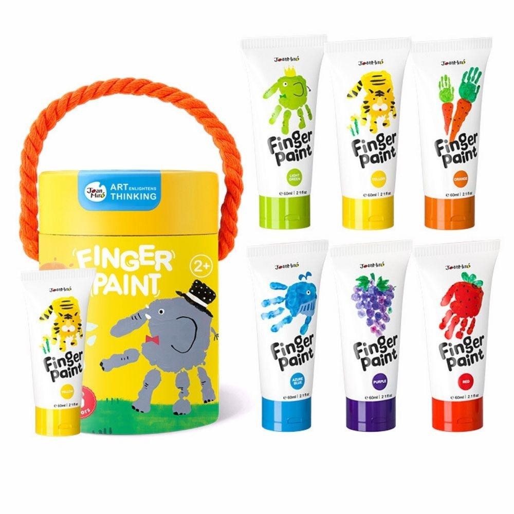 Bote pintura de dedos (6 ud.) – Pintura sensorial lavable – Jarmelo – Desde 2 años Bote pintura de dedos (6 ud.) – Pintura sensorial lavable – Jarmelo – Desde 2 años