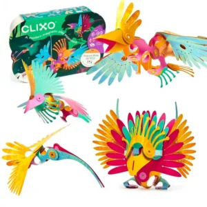 Clixo Tropical Birds Pack 22 piezas – Construcción magnética 6 a 99 años