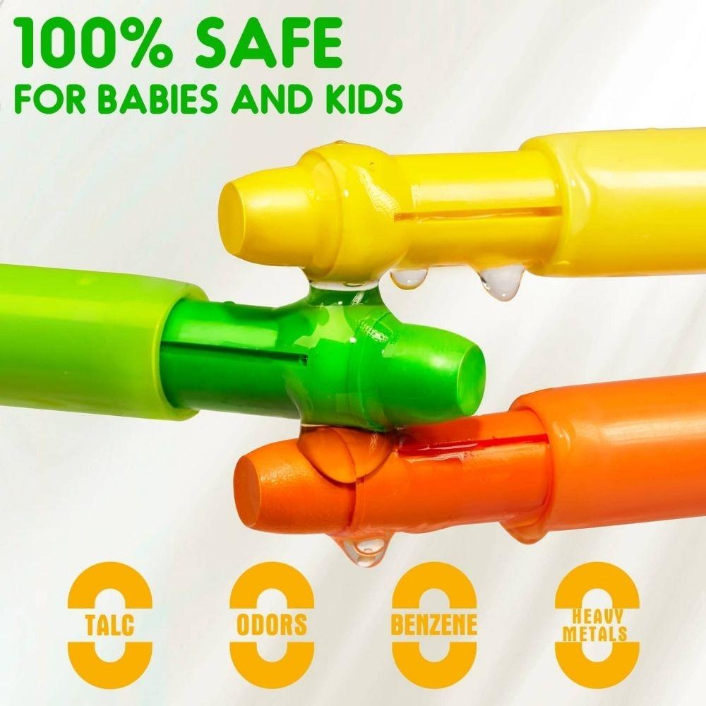 Crayón ultra suave lavable (12 ud.) – Crayones infantiles de giro protector – Creatividad segura desde 3 años 5 Crayón ultra suave lavable (12 ud.) – Crayones infantiles de giro protector – Creatividad segura desde 3 años