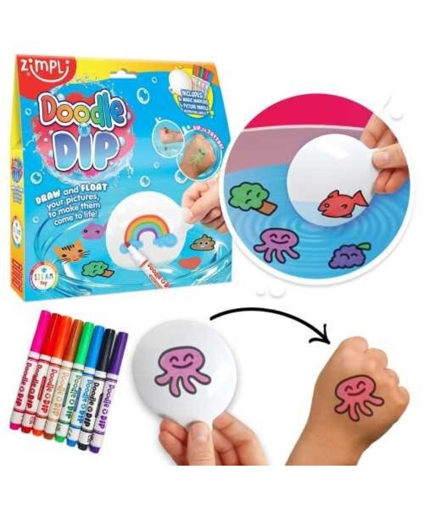 Dibujos mágicos Doodle´N´DIP Zimplikids Dibujos mágicos Doodle´N´DIP Zimplikids