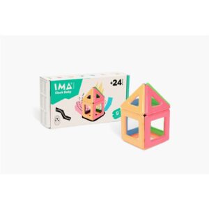 Ima Clack Baby 9 piezas – Construcción magnética – Braintoys – +2 años