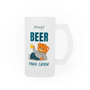 Jarra de Cerveza Beer para Creer – Mr. Wonderful