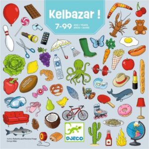 KelBazar – Juego creativo de deducción – Djeco – +7 años