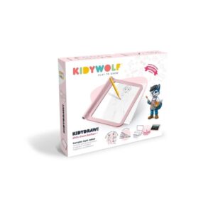 KidyDraw Pro Rosa – Tableta luminosa educativa 4+