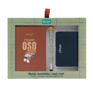 Kit Libreta A6 Tarjetero y Boli Bo-Bo Talent-Oso – Mr. Wonderful