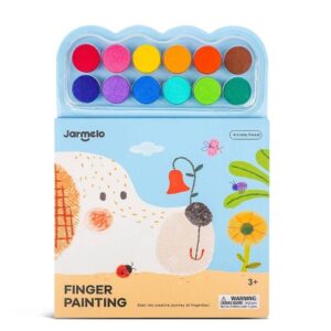 Libro creativo con pintura A Lively Forest – Libro de huellas dactilares – Jarmelo – Arte sensorial desde 3 años