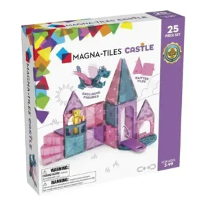 Magna-Tiles Castle 25 piezas – Construcción 3+