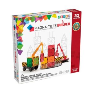 Magna-Tiles Obras 32 piezas – Construcción 3+