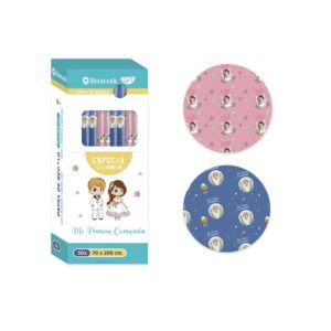 Rollo papel de regalo comunión 70x200 surtidos