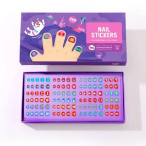 Set 540 Stickers waterproof para uñas Awesome Little Ones – Pegatinas infantiles para uñas – Jarmelo – Juego creativo desde 3 años