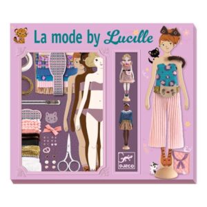 Taller La Moda de Lucille – Kit creativo – Djeco – 7 a 12 años