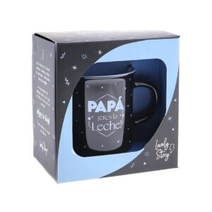 Taza vintage 360 ml Papá eres la leche – Lovely Story