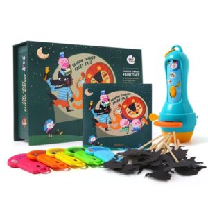 Teatro de sombras con linterna – Set de cuentos proyectables – Jarmelo – Historias compartidas desde 3 años