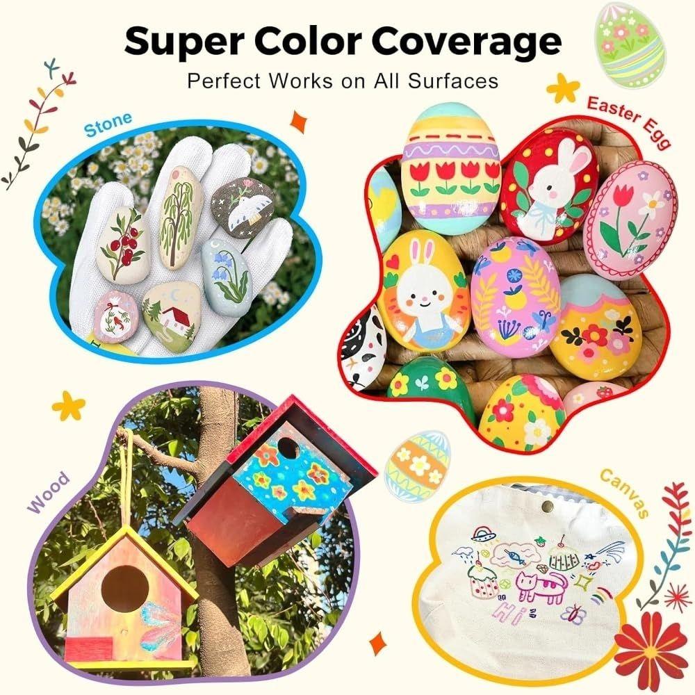 Témperas sólidas secado ultra rápido (30 ud.) – Crayones de pintura sólida – Jarmelo – Color limpio y creativo desde 3 años 4 Témperas sólidas secado ultra rápido (30 ud.) – Crayones de pintura sólida – Jarmelo – Color limpio y creativo desde 3 años