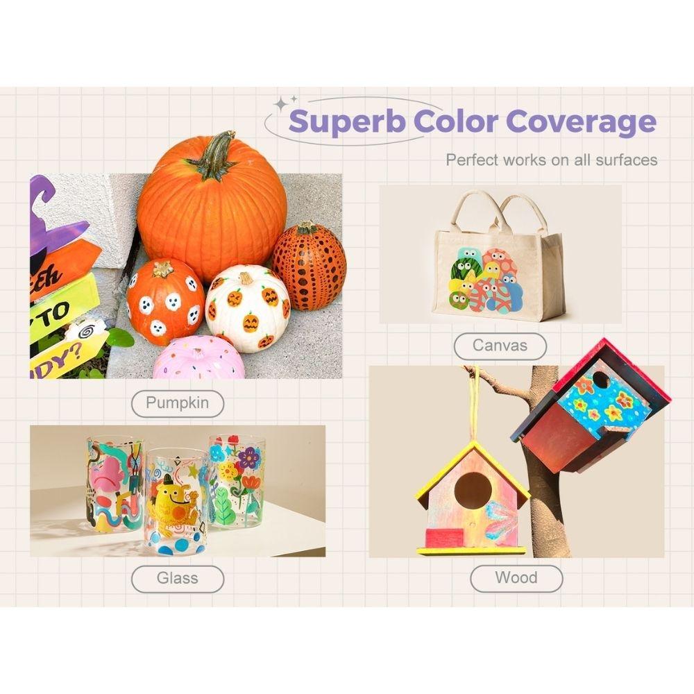 Témperas sólidas secado ultra rápido (30 ud.) – Crayones de pintura sólida – Jarmelo – Color limpio y creativo desde 3 años 9 Témperas sólidas secado ultra rápido (30 ud.) – Crayones de pintura sólida – Jarmelo – Color limpio y creativo desde 3 años