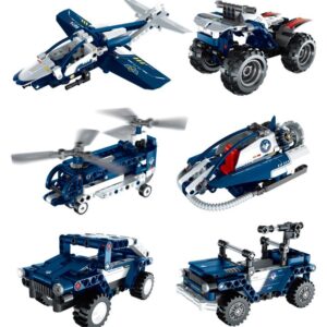 iMMaster Vehículos Policiales 2 en 1 – Construcción STEM – +6 años