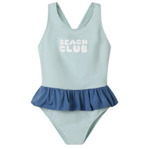 Bañador cruzado con volantes Stripes Blues & Beyond – Bañador niña – Monnëka – Indya