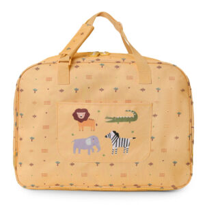 Bolso de Playa con Rejilla Wild Animals Personalizable Monnëka – Indya