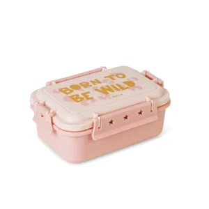 Cajita de almuerzo L Click & Go Born To Be Wild – Fiambrera infantil – Saro – Con cierres de clic
