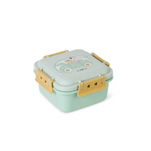 Cajita de almuerzo M Click & Go Little Explorers – Fiambrera infantil – Saro – Con cierres de clic