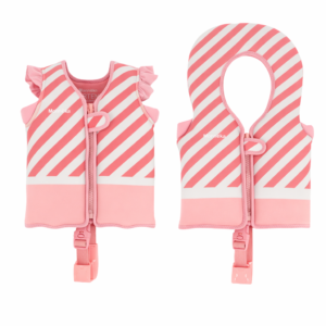 Chaleco flotador aprendizaje Stripes Bloom & Blush – Monnëka – Indya