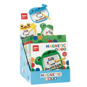 Display juegos mini magnetic dots animals pizarra magnet