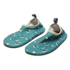 Escarpines Whale Teal – Escarpines infantiles para agua – Monnëka – Indya