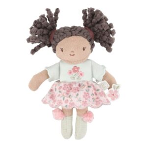 Evi pequeña 10 cm – Muñeca blandita mini – Little Dutch – Muñeca de tela para llevar a todas partes