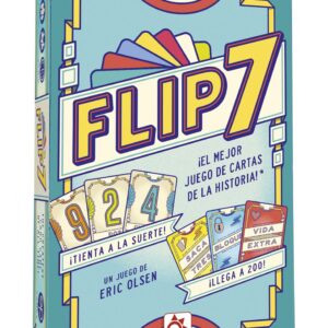 Flip 7 – Juego de cartas de estrategia – Mercurio – Riesgo y emoción