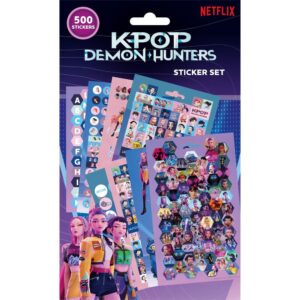 Libreta de pegatinas 500 piezas K-pop demon hunter